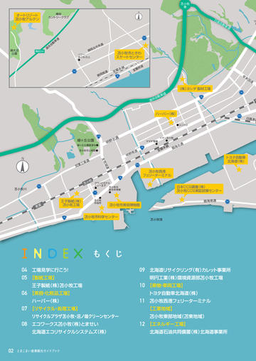 とまこまい産業観光ガイドブック